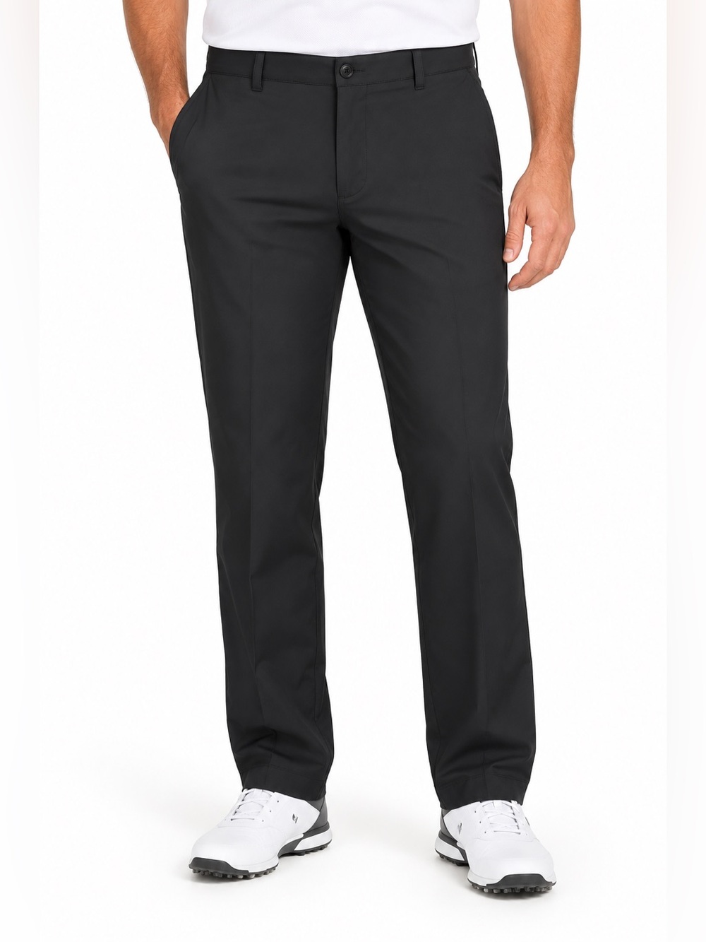 PGA TOUR Men’s Golf Pants 32x30 Black Active Gripper Waistband NWT